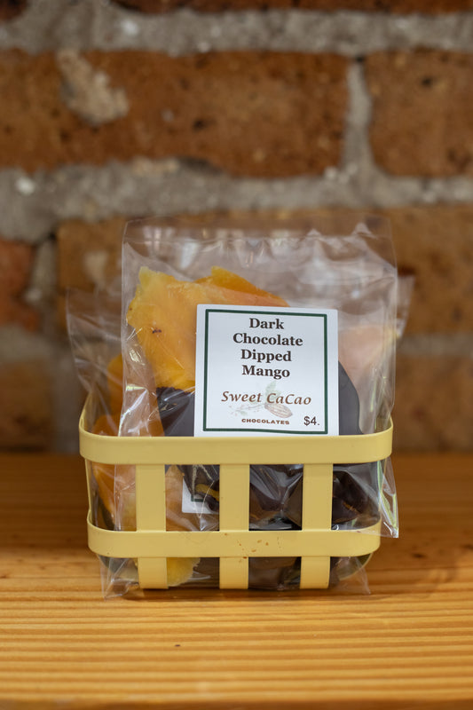 Dark Chocolate Mango Slices