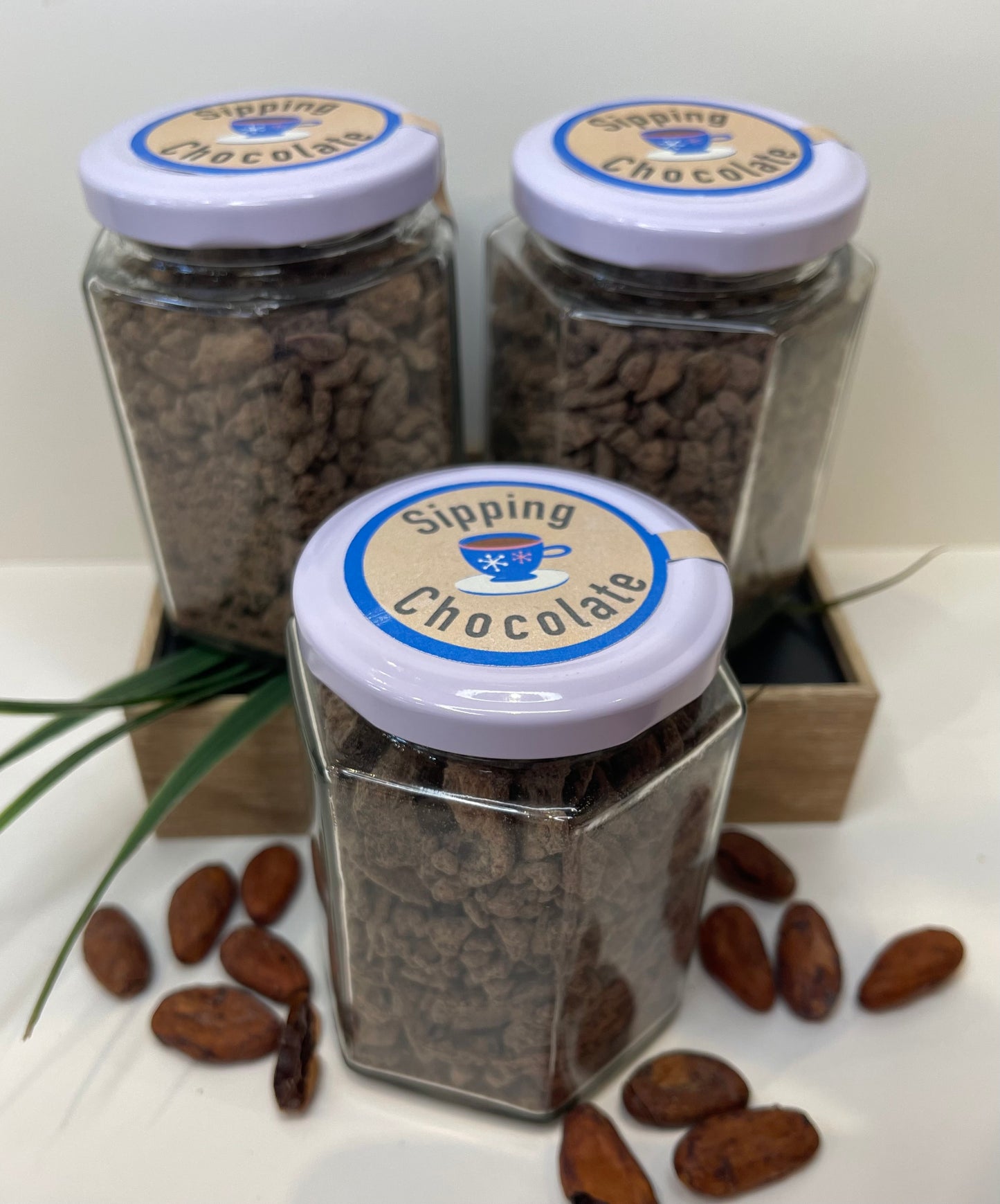 Sipping Chocolate in a Jar