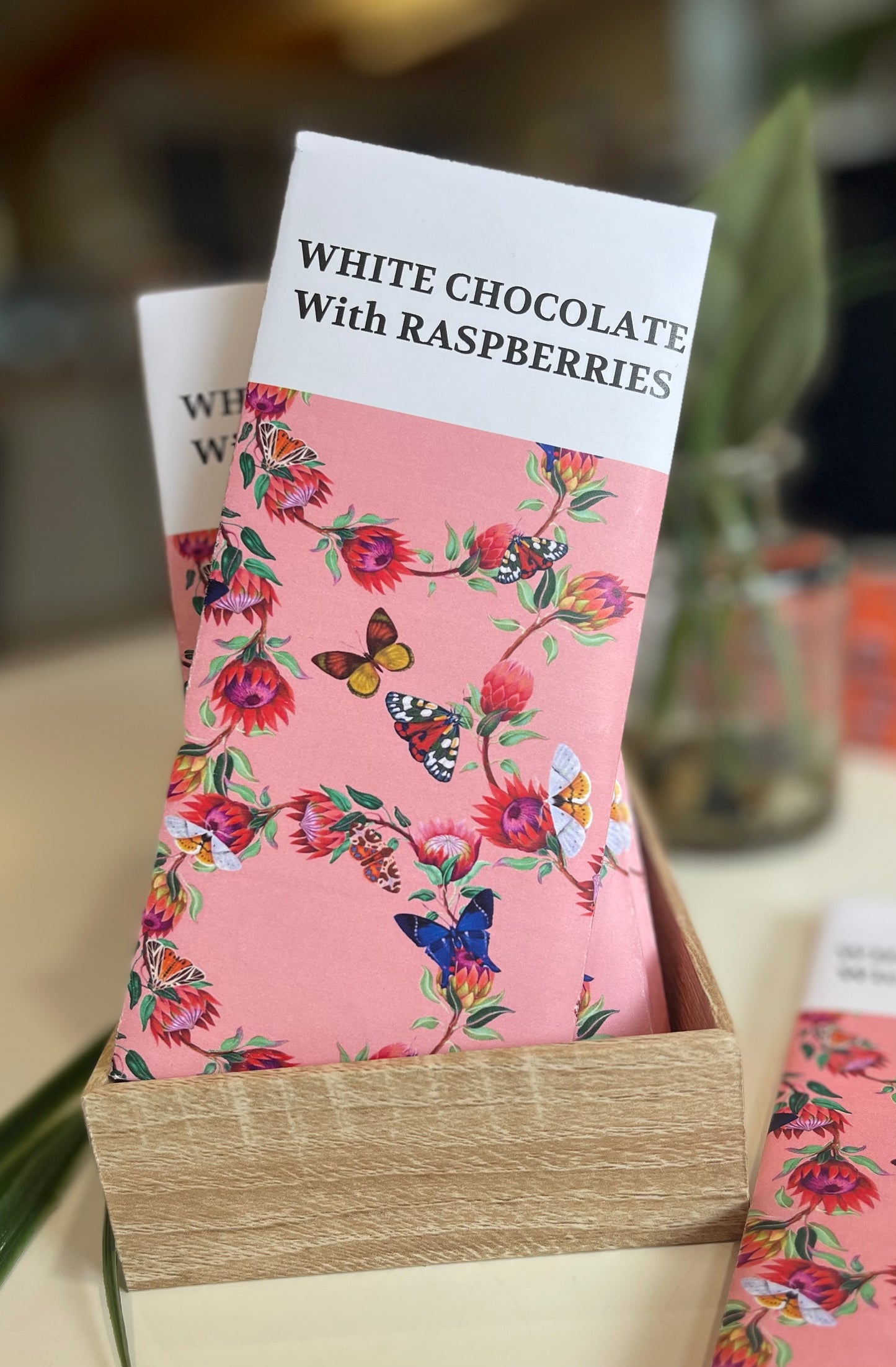 White Chocolate Raspberry Bar