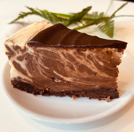 Triple Chocolate Cheesecake by the Slice