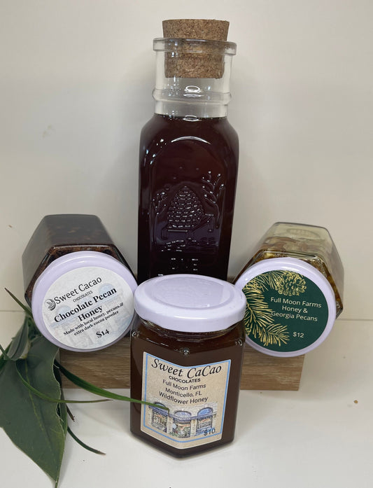 Chocolate Pecan Honey