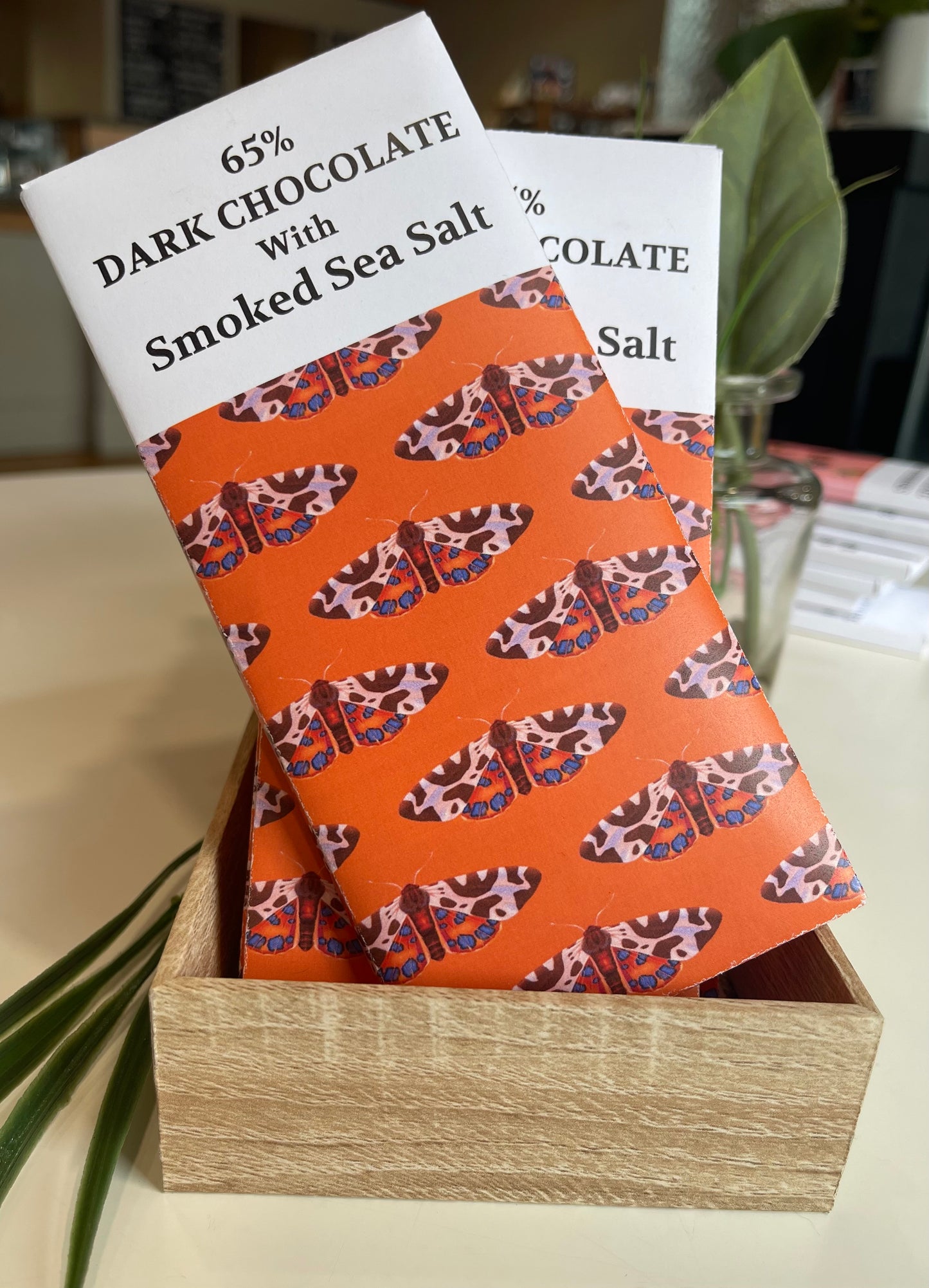 Dark Chocolate Bar with Smoked Sea Salt